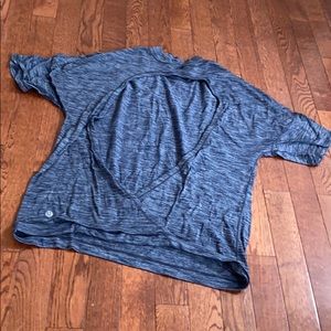 Lululemon open back shirt